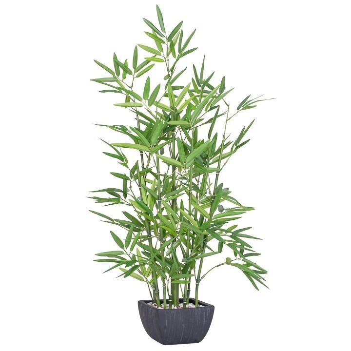 Plant T&T Faux Bamboo Plant 30” H