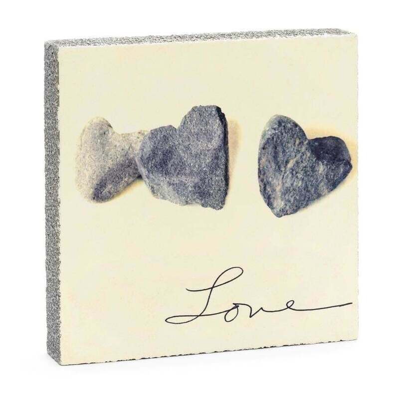 Cedar Mountain Art Block Love Stones LF5127