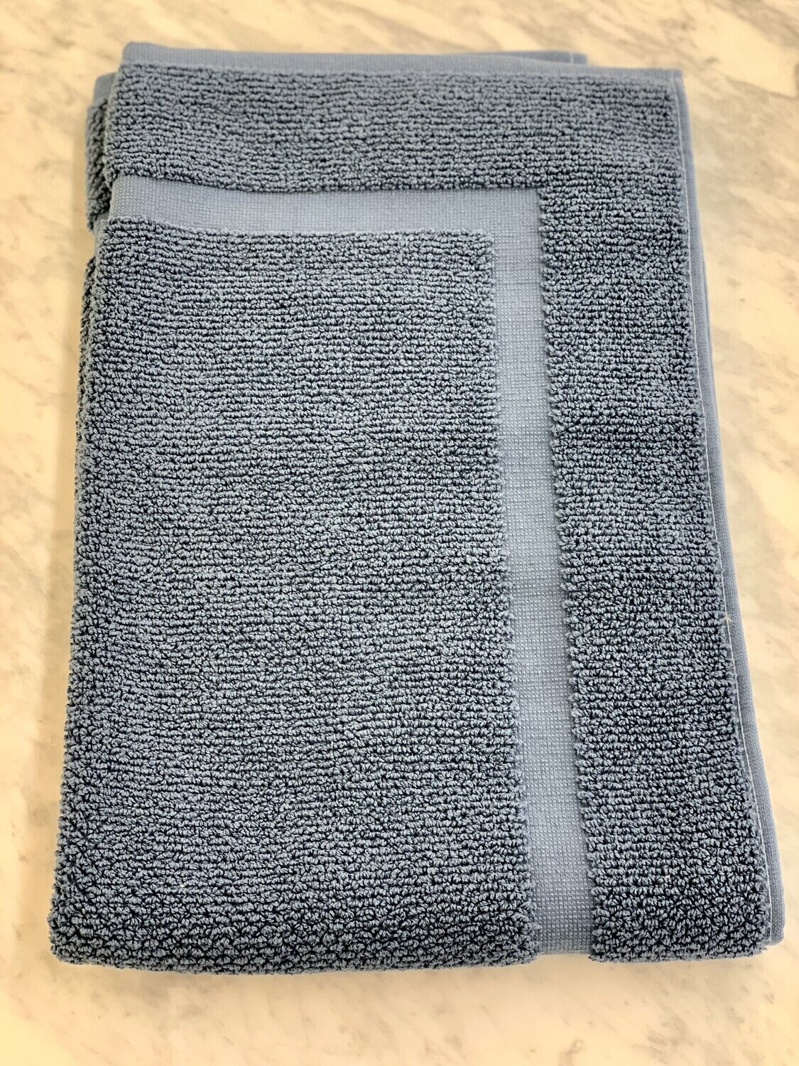 Tub Mat Cuddledown Porto Plush Cotton Marine