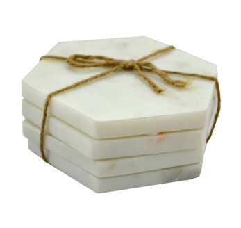 Coasters Nostalgia Marble S/4  678-020