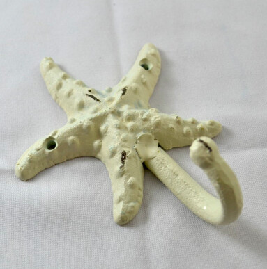 Hook Nostalgia Starfish White 9 x 5 x 12 cm  652-005