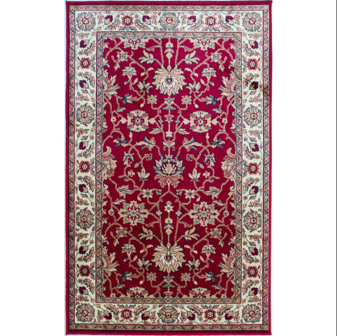 Rugs Avocado Artificial Silk 2'4 x 7'3 Majesty Red