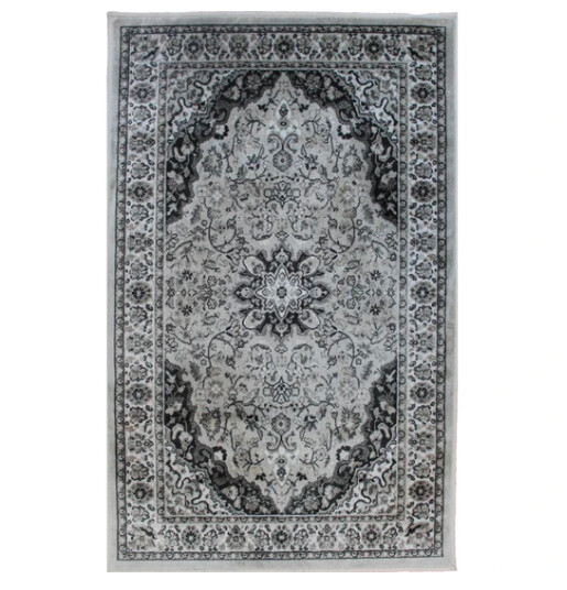 Rugs Avocado Artificial Silk 2'4 x 3'7 Kashan Silver