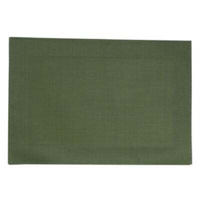 Placemat Harman Bordered 12 x 18 Moss