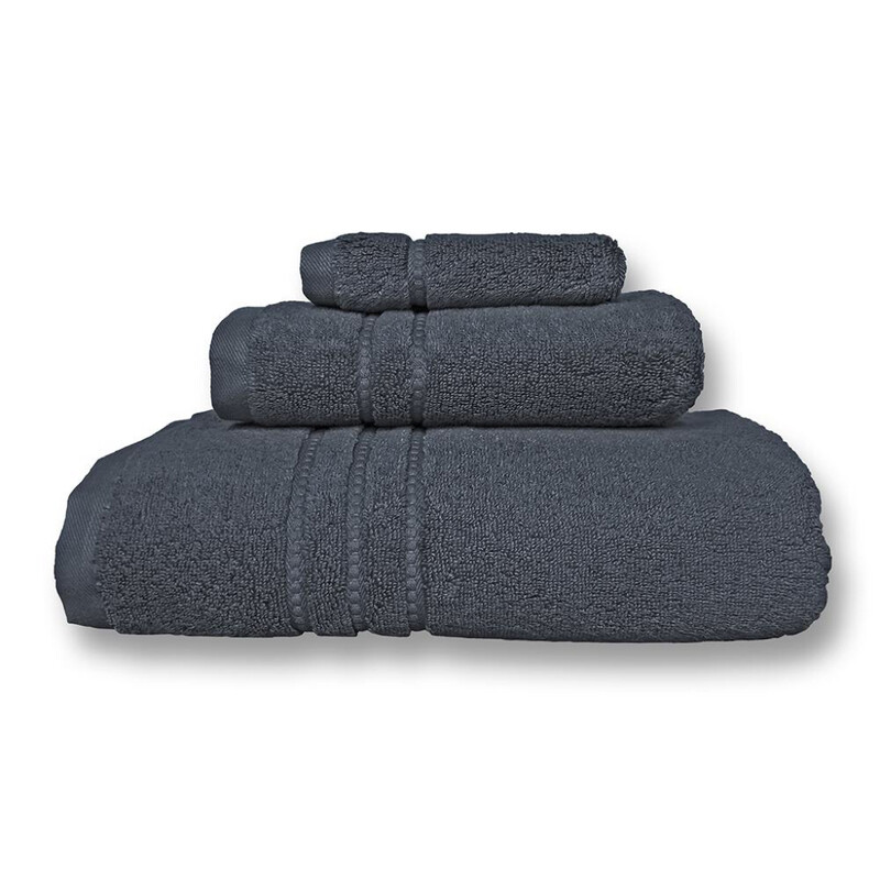 Hand Towel Cuddledown Portofino Charcoal 93