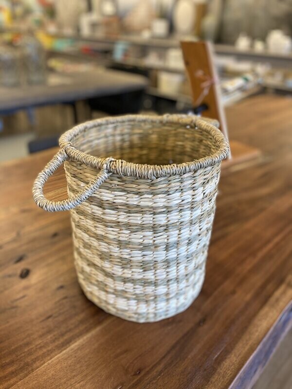 Basket PC Seagrass & Palm Small