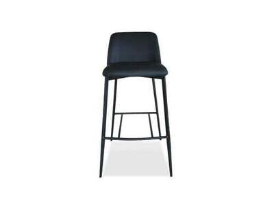 Mobital Seville Counter Stool Black Leather Mobital Seville Counter Stool Black Leather