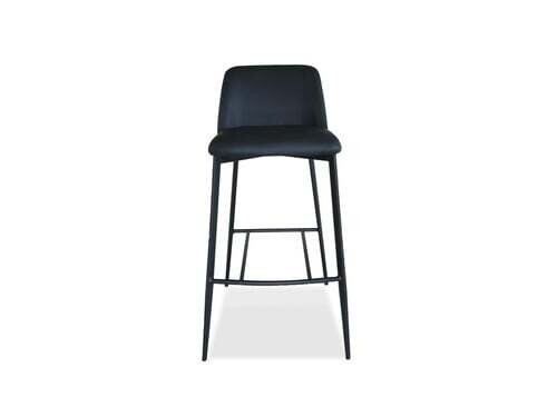 Mobital Seville Counter Stool Black Leather