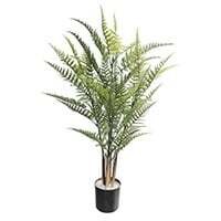 Plant Danson Plastic Leather Fern 36” 21681