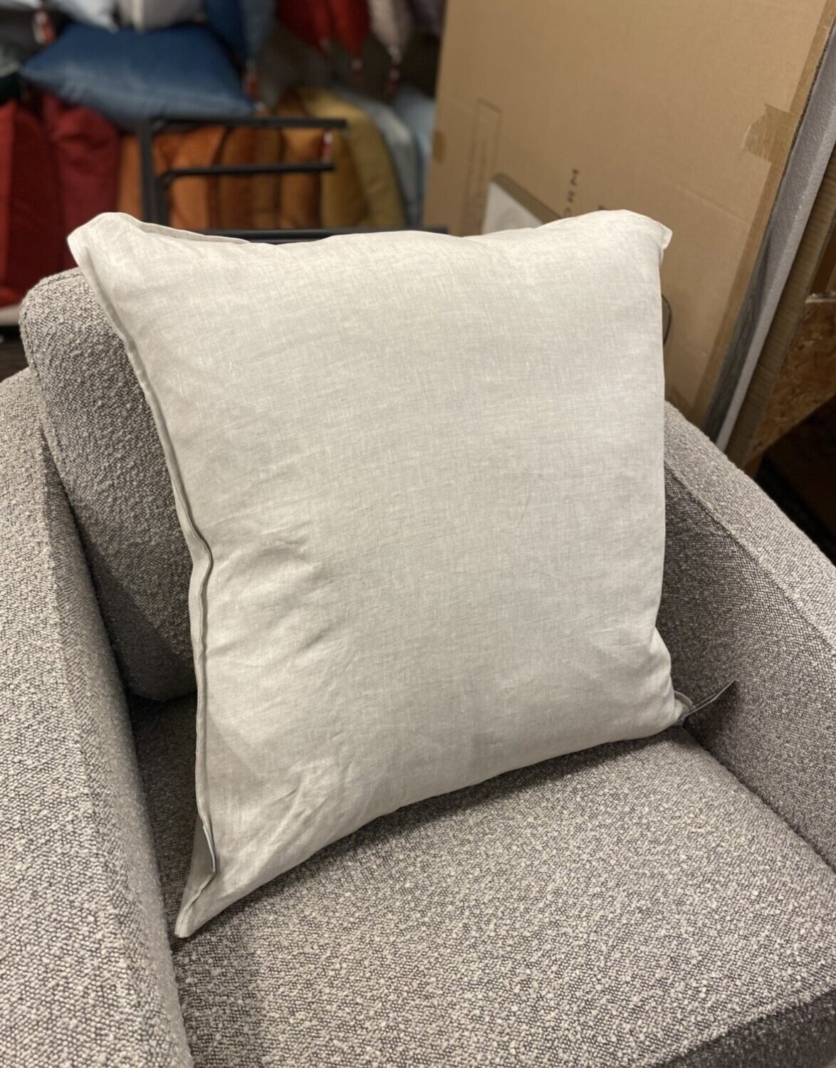 Cushions Daniadown French Linen Natural Toss 18 x 18