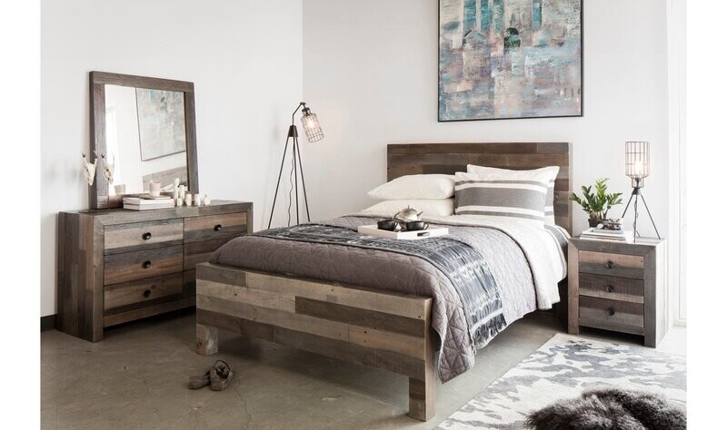 Moes Vintage 6 Drawer Dresser Grey BT-1011-37