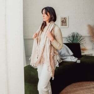 Turkish Towel Pokoloko Leonora Beige TTLO1