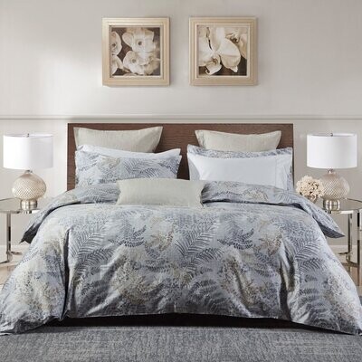 Duvet Cover Daniadown Ferndale Queen  w / Pillow Cases