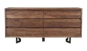 Moes Bent Dresser Smoked VE-1097-03