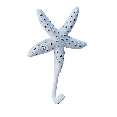 Hook NACH Large Iron Star Fish White VE-0142