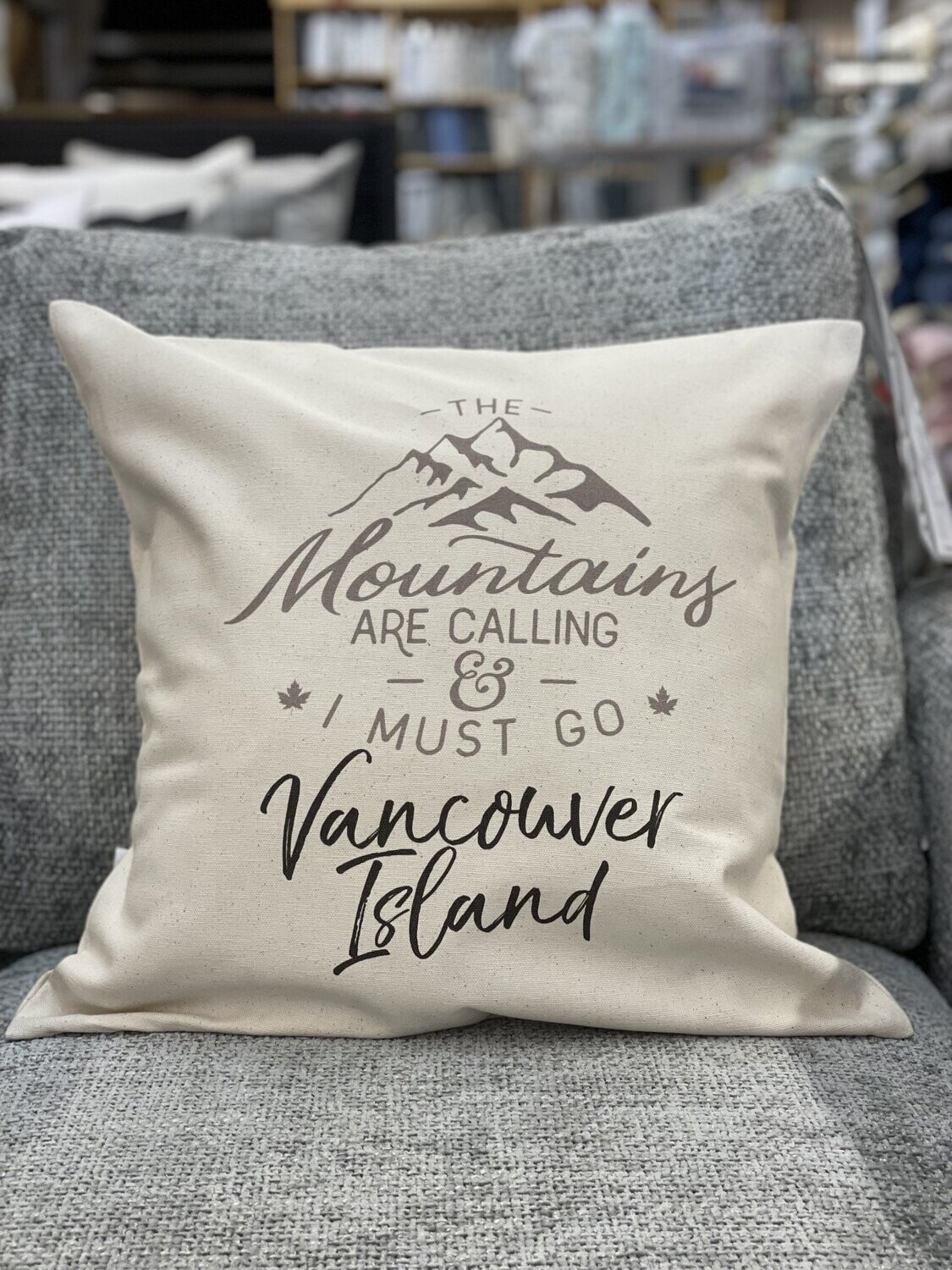 Cushions Pinetree Mountains Are Calling VI 18 x 18