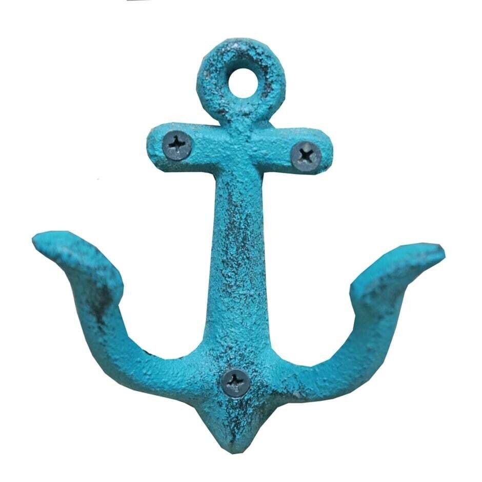 Hook NACH Anchor Antique Turquoise