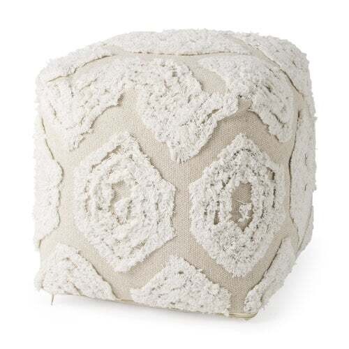 Mercana Pouf Ekanta Beige/Cream 69518