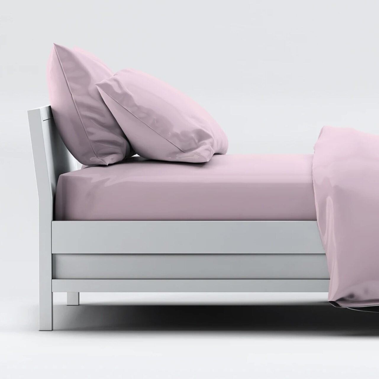Sheets Set Terrera Bamboo King Pale Rose