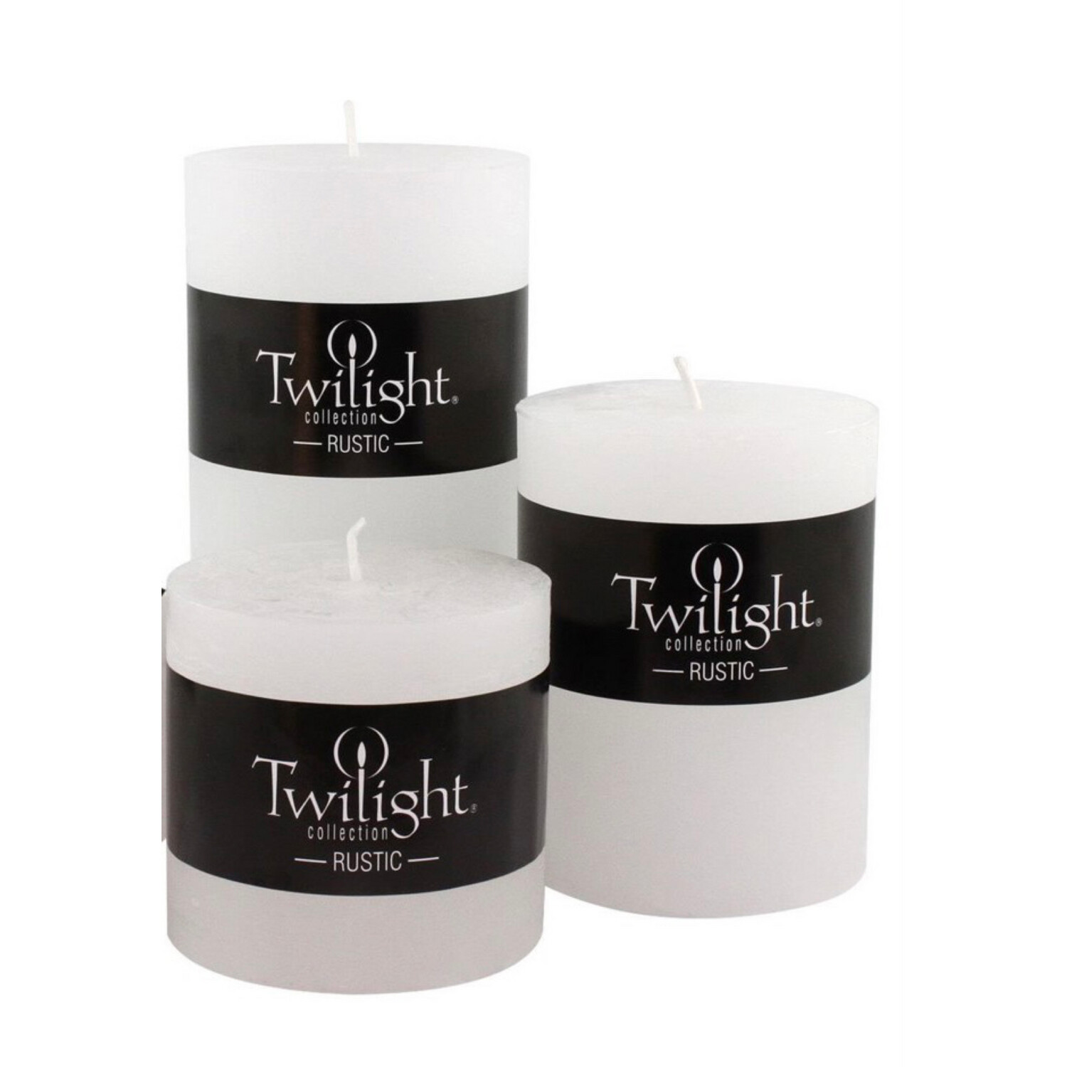 Candle OCD Pillar Twilight White 3” x 6” Candle OCD Pillar Twilight White 3” x 6”