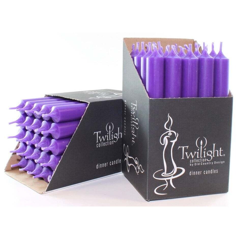 Candle OCD 7 Inch Dinner Violet