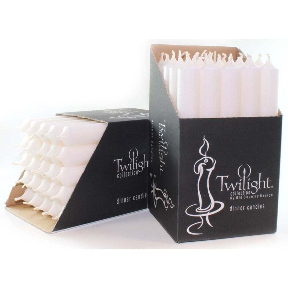 Candle OCD 7 Inch Dinner White