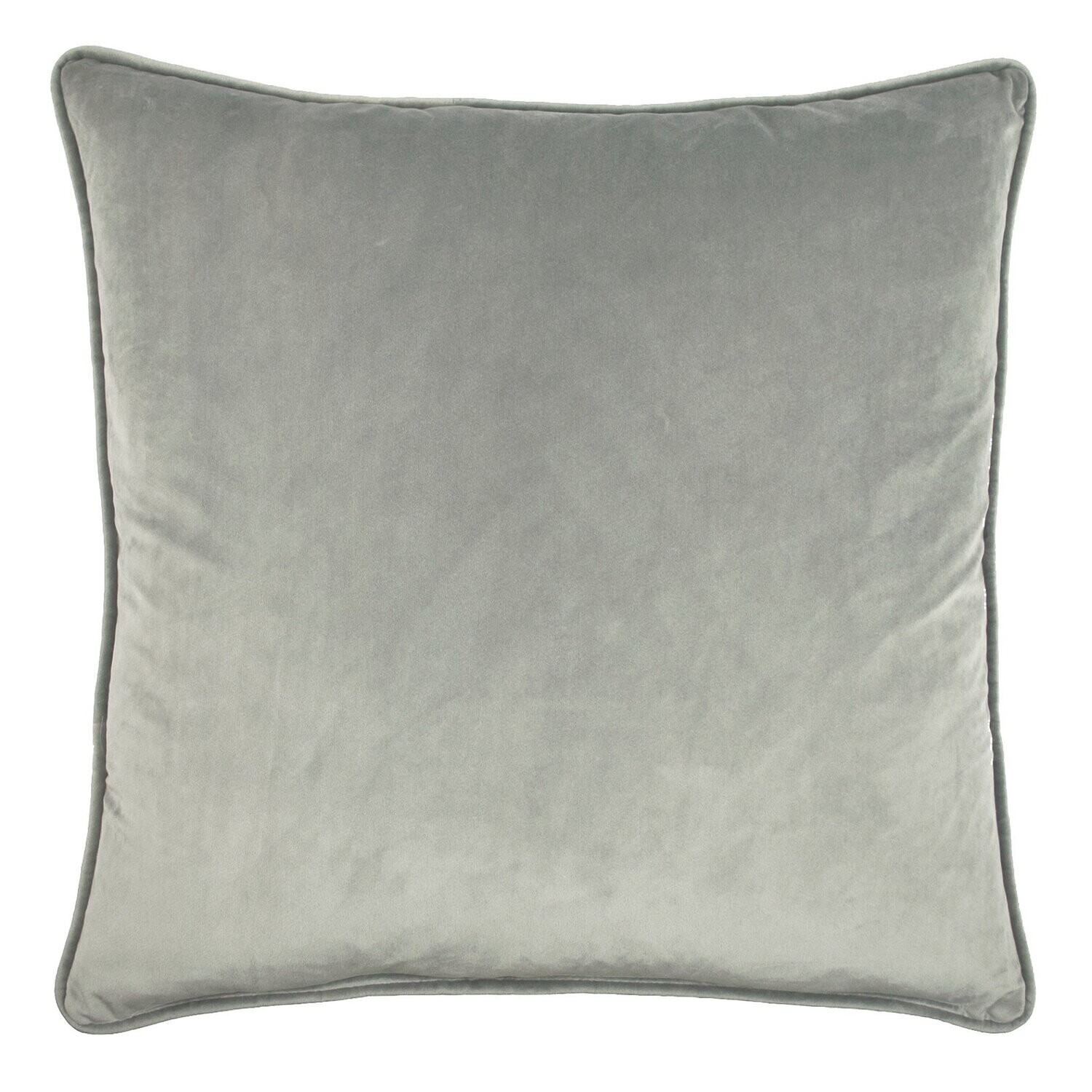 Cushions Daniadown Dutch Velvet Silver Grey Toss 18 x 18