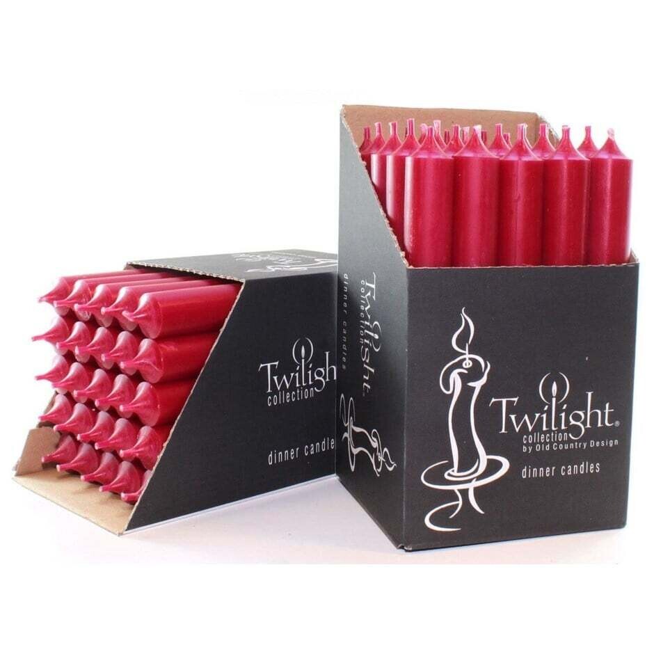 Candle OCD 7 Inch Dinner Cranberry