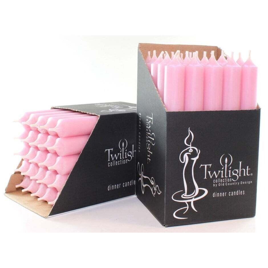 Candle OCD 7 Inch Dinner Pink