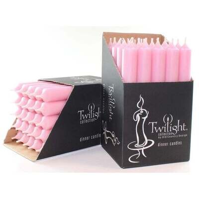Candle OCD 7 Inch Dinner Pink
