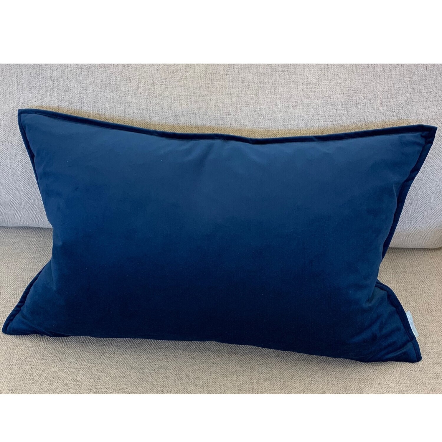 Cushions Daniadown Dutch Velvet Navy Deco 14 x22