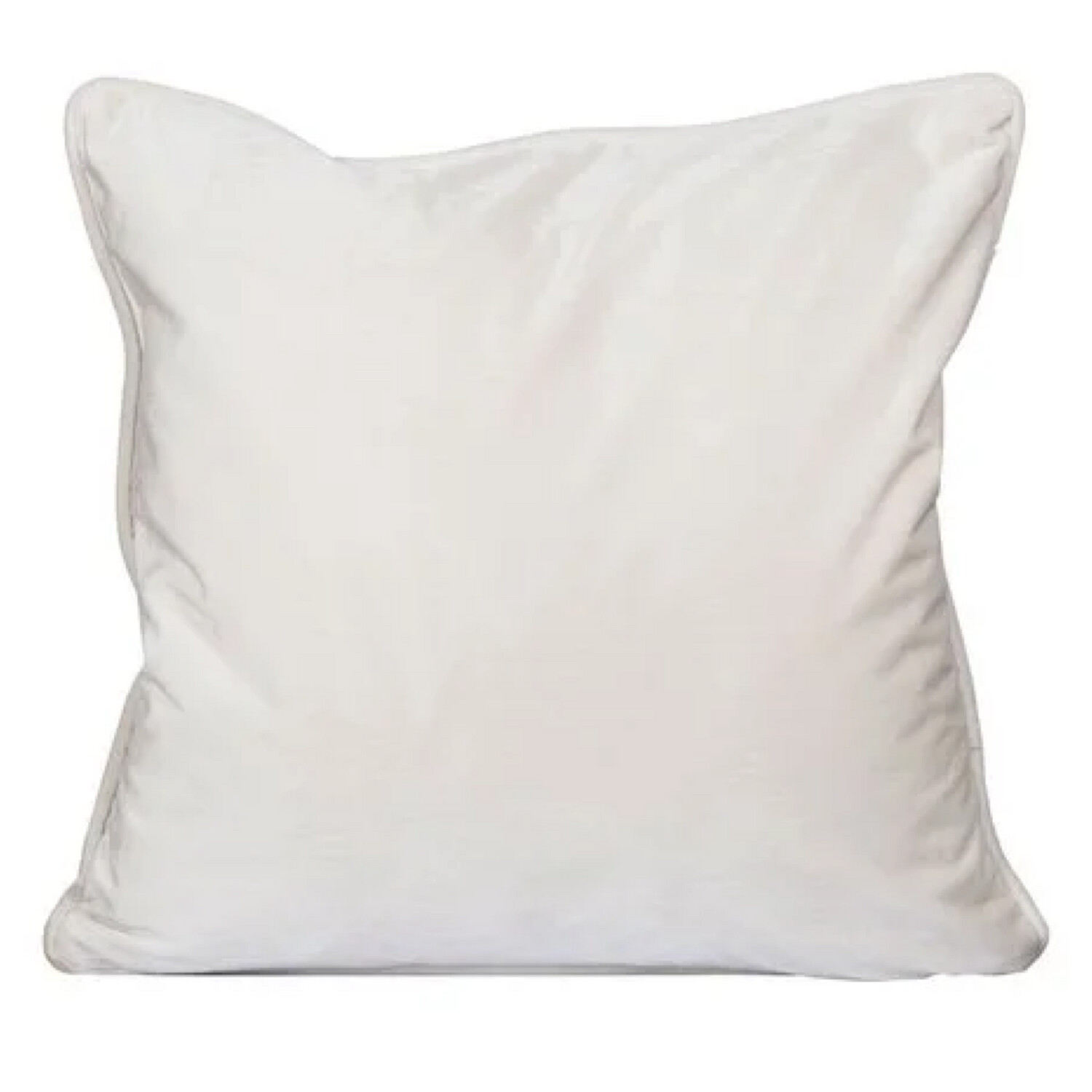 Cushions Daniadown Dutch Velvet White Euro 26 x 26