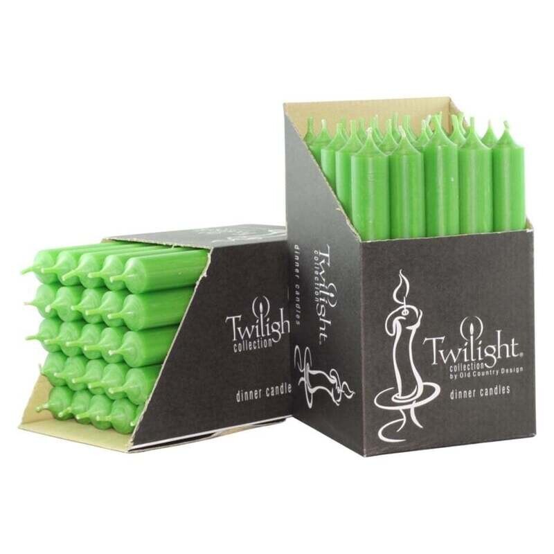 Candle OCD 7 Inch Dinner Green