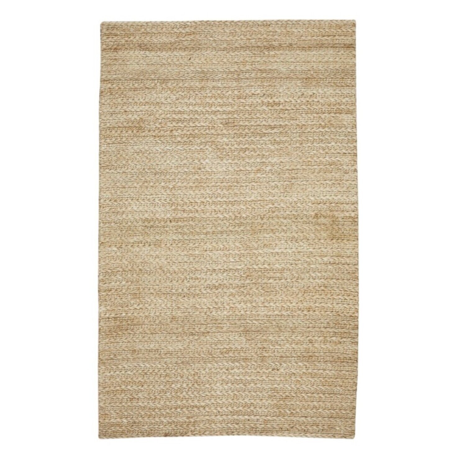 Rugs Viana Organza Hand Knotted Jute Bone White 5 x 8 ORG-58-BONE