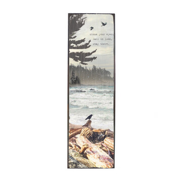 Cedar Mountain Timber Art Close Your Eyes TA2071