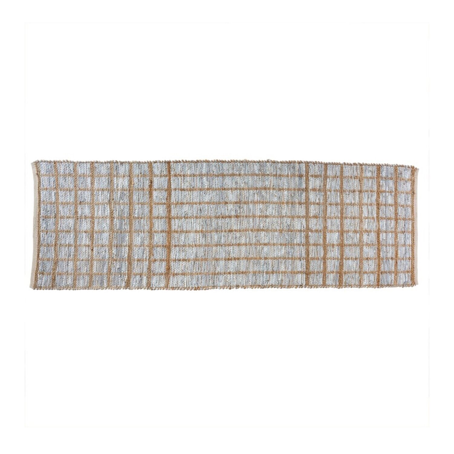 Rugs Indaba Trestle Leather/Jute Ice 2.5 x 8 1-4569