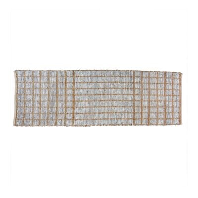 Rugs Indaba Trestle Leather/Jute Ice 2.5 x 8 1-4569