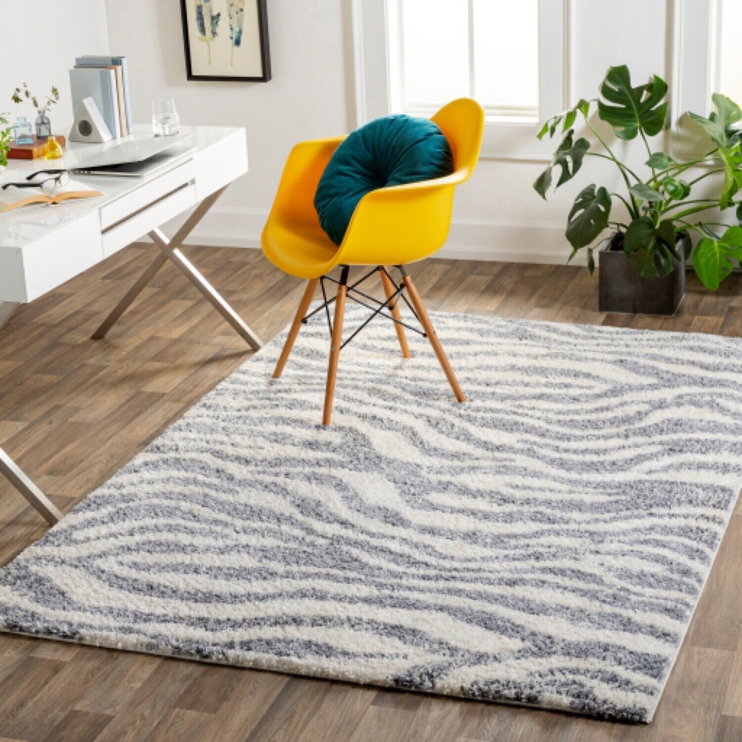 Rugs Surya Puffy Shag 5’3 x 7 PFY2306-537 Rugs Surya Puffy Shag 5’3 x 7 PFY2306-537