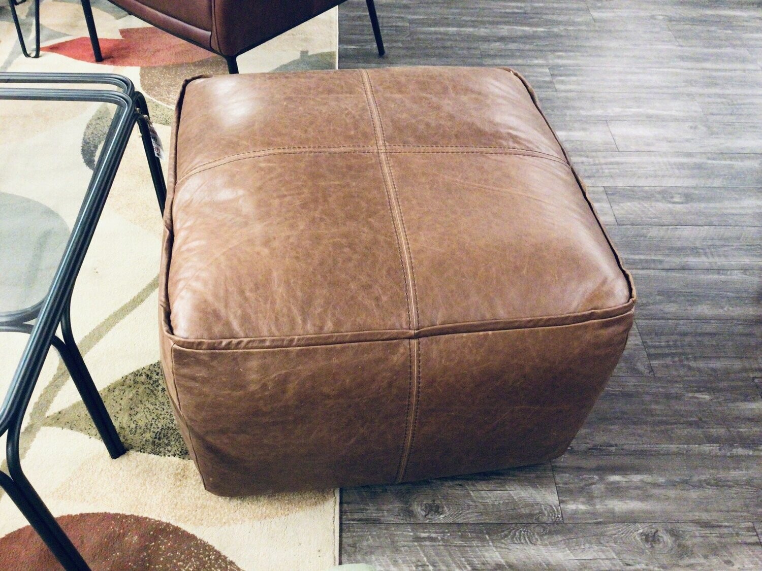 Stylus Brock Ottoman Saddlebag Lodge