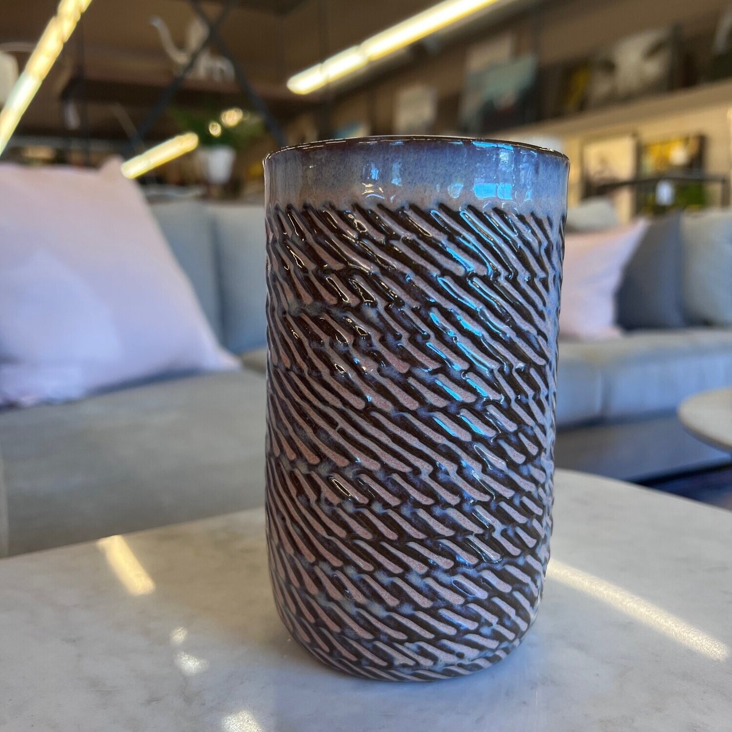 Vase Indaba Sombrio Medium Pink 1-6221