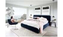 Moes Samara King Bed Blue RN-1126-26