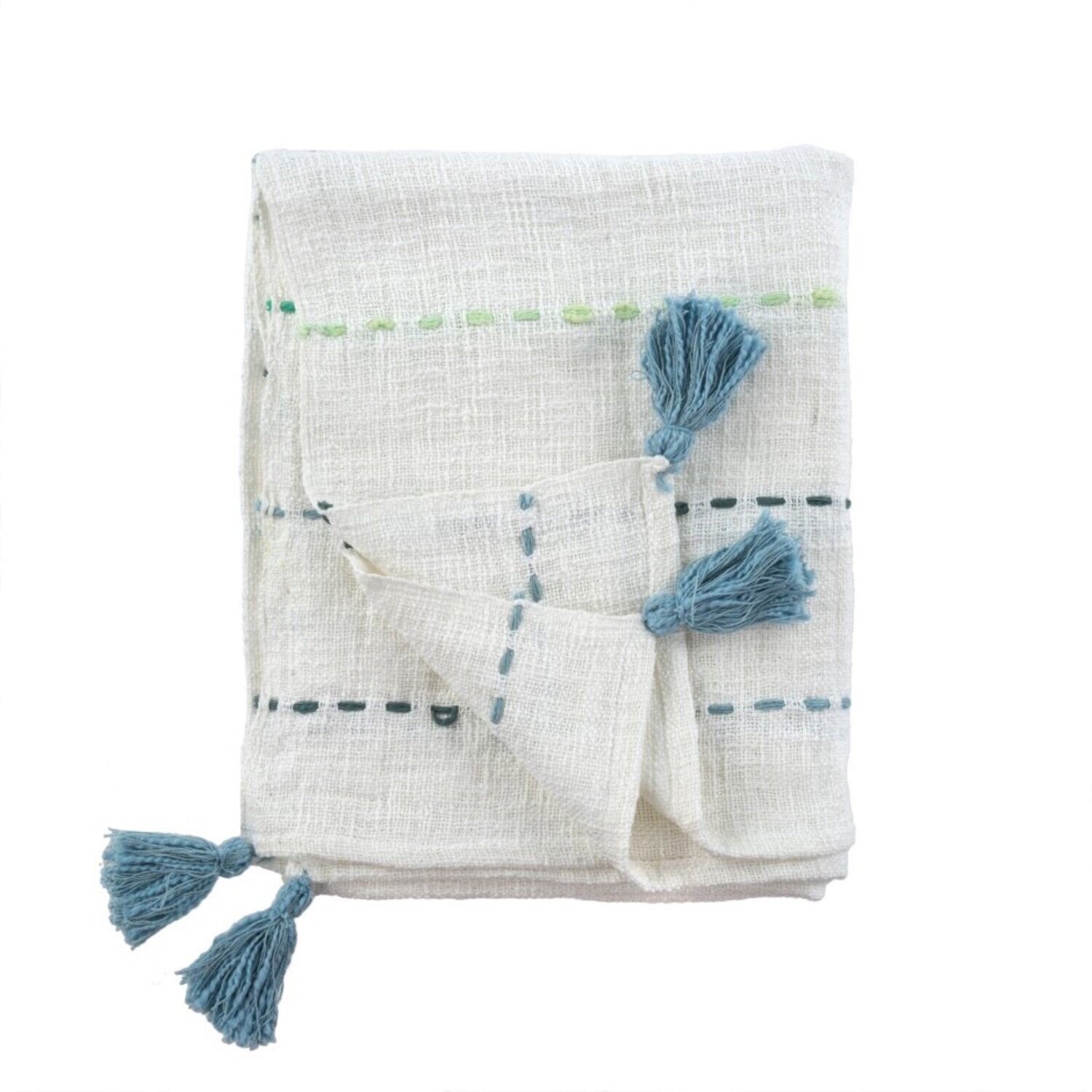 Throw Indaba Sun Stitch Marine 1-5022
