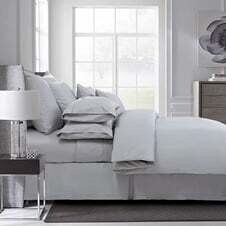 Duvet Cover Daniadown  Egyptian 400 Double  w / Pillow Cases Greytint