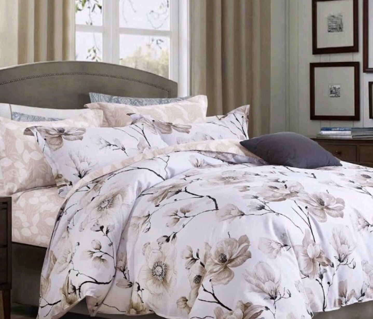 Duvet Cover Contempo Megan King w/ shams