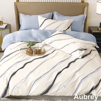 Duvet Cover Contempo Aubrey Twin w/ shams**