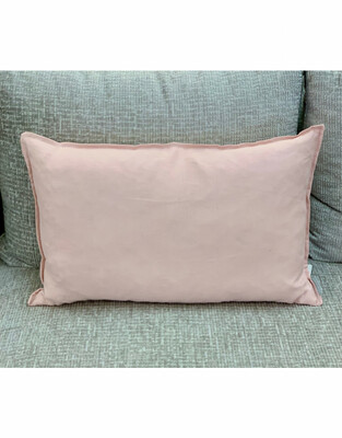 Cushions Daniadown French Linen Pink Deco 14 x 22