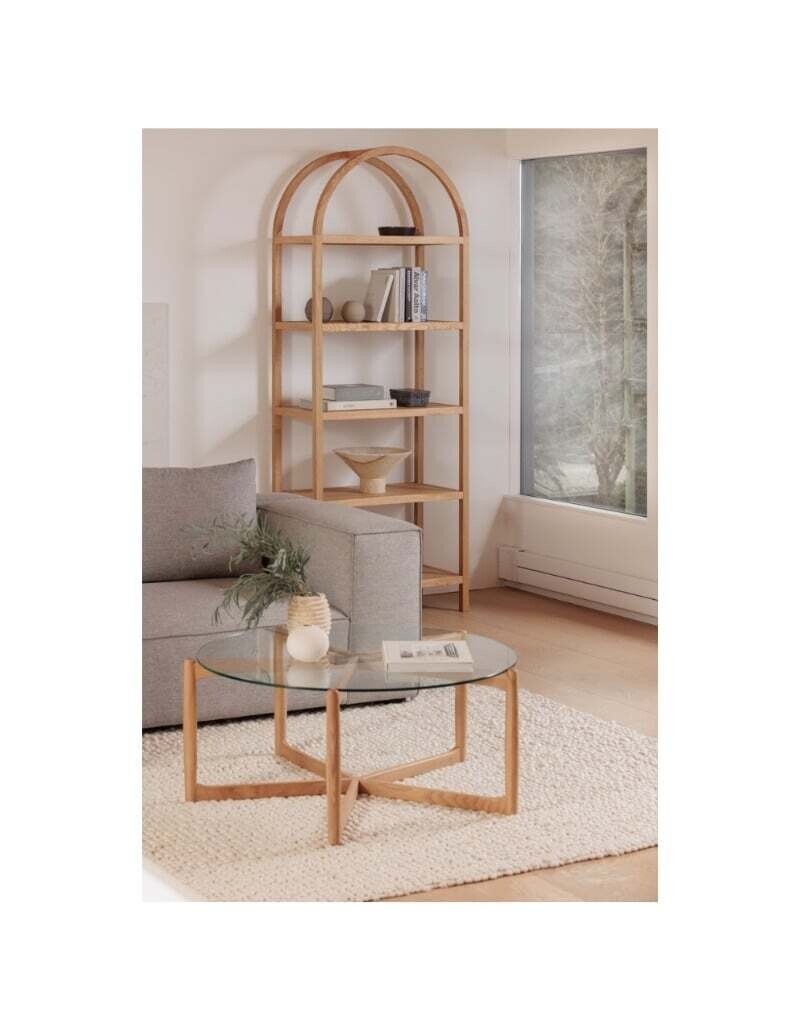 Moes Eero Bookcase Natural BC-1115-24