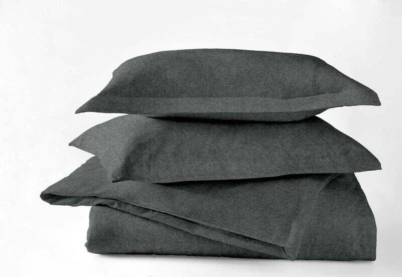 Duvet Cover Intermark Dormisette Flannel Grey King W/ Cases**