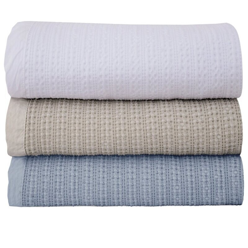 Blanket Daniadown Eros Cotton Double/Queen White