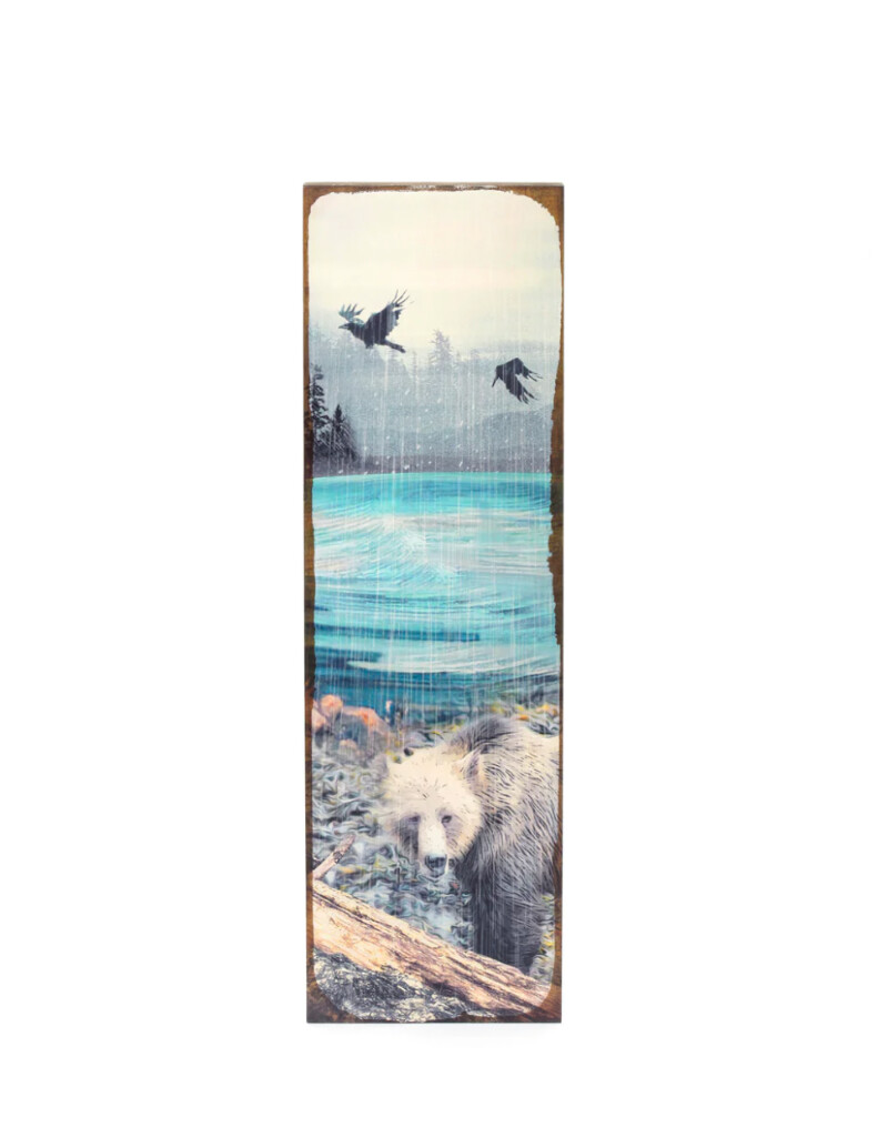 Cedar Mountain Timber Art Coastal Grizzly